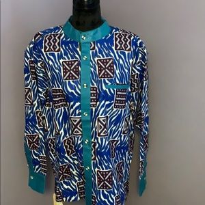 African Print shirt